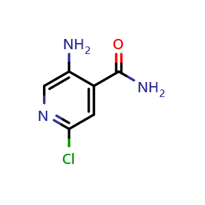 5-amino-2-chloropyridine-4-carboxamide
