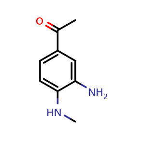 1-(3-amino-4-(methylamino)phenyl)ethanone