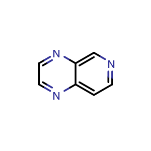 Chemical structure of pyrido[3,4-b]pyrazine , CAS 254-86-4, AChemBlock O31602