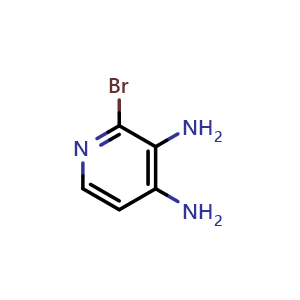 2-bromopyridine-3,4-diamine