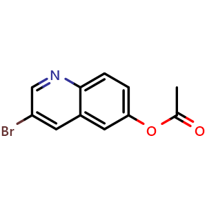 3-bromoquinolin-6-yl acetate