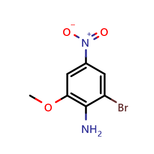 2-bromo-6-methoxy-4-nitrobenzenamine
