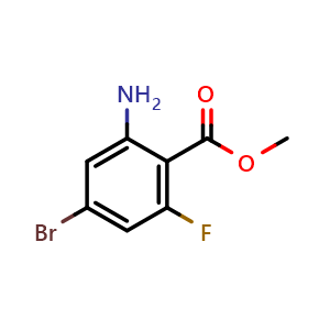 methyl 2-amino-4-bromo-6-fluorobenzoate