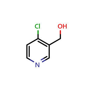 Chemical structure of (4-chloropyridin-3-yl)methanol , CAS 189449-41-0, AChemBlock O31919