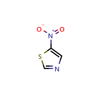 Chemical structure of 5-Nitrothiazole , CAS 14527-46-9, AChemBlock O31946
