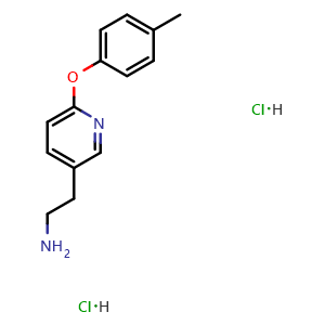 2-(6-(p-tolyloxy)pyridin-3-yl)ethanamine dihydrochloride