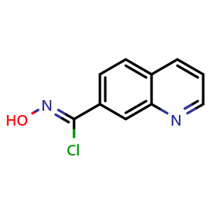 N-hydroxyquinoline-7-carbimidoyl chloride