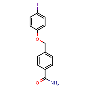 4-((4-iodophenoxy)methyl)benzamide