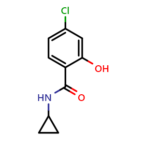 4-chloro-N-cyclopropyl-2-hydroxybenzamide