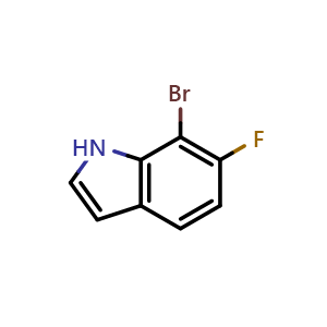 7-bromo-6-fluoro-1H-indole