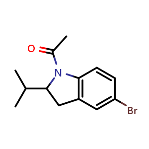 1-(5-bromo-2-isopropylindolin-1-yl)ethanone