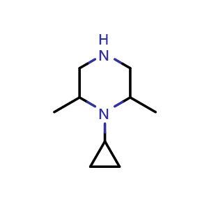 1-cyclopropyl-2,6-dimethylpiperazine