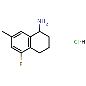 5-fluoro-1,2,3,4-tetrahydro-7-methylnaphthalen-1-amine hydrochloride