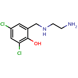 2-((2-aminoethylamino)methyl)-4,6-dichlorophenol