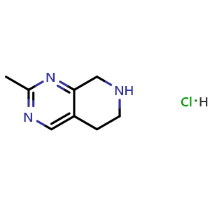 2-Methyl-5,6,7,8-tetrahydropyrido[3,4-d]pyrimidine hydrochloride
