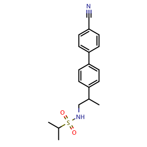 N-(2-(4'-Cyanobiphenyl-4-yl)propyl)propane-2-sulfonamide