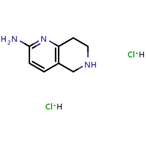 5,6,7,8-Tetrahydro-1,6-naphthyridin-2-amine dihydrochloride