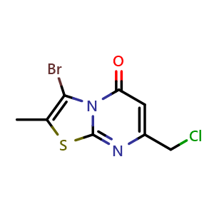3-Bromo-7-(chloromethyl)-2-methyl-5H-thiazolo[3,2-a]pyrimidin-5-one