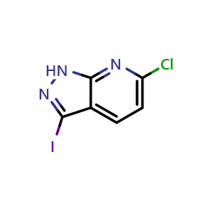 6-Chloro-3-iodo-1H-pyrazolo[3,4-b]pyridine