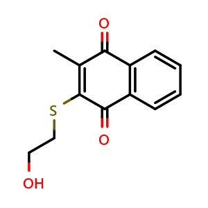 2-(2-Hydroxyethylthio)-3-methylnaphthalene-1,4-dione
