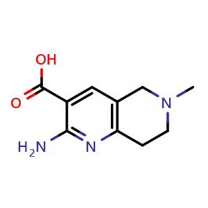 2-Amino-6-methyl-5,6,7,8-tetrahydro-1,6-naphthyridine-3-carboxylic acid