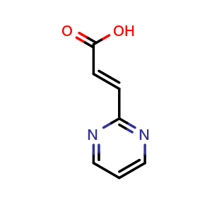 3-(Pyrimidin-2-yl)acrylic acid