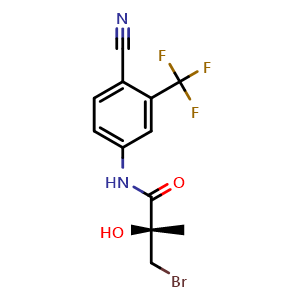 (R)-3-Bromo-N-(4-cyano-3-(trifluoromethyl)phenyl)-2-hydroxy-2-methylpropanamide
