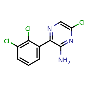 6-Chloro-3-(2,3-dichlorophenyl)pyrazin-2-amine