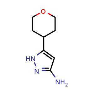 5-(Tetrahydro-2H-pyran-4-yl)-1H-pyrazol-3-amine