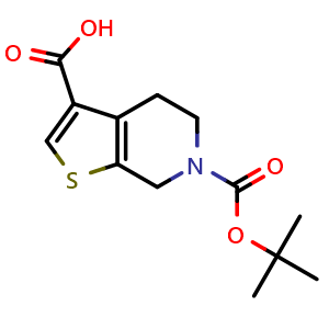 6-(tert-Butoxycarbonyl)-4,5,6,7-tetrahydrothieno[2,3-c]pyridine-3-carboxylic acid