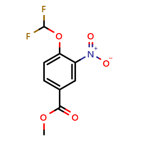 Methyl 4-(difluoromethoxy)-3-nitrobenzoate