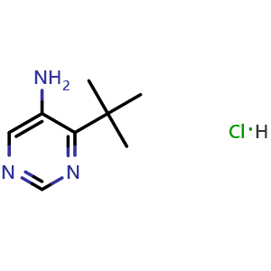 4-(tert-Butyl)pyrimidin-5-amine hydrochloride
