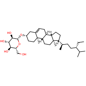 Chemical structure of DAUCOSTEROL , CAS 474-58-8, AChemBlock O32812