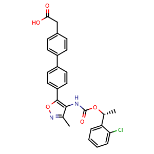 Chemical structure of AM966 , CAS 1228690-19-4, AChemBlock O32831