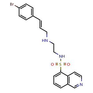 Chemical structure of H-89 , CAS 127243-85-0, AChemBlock O32847