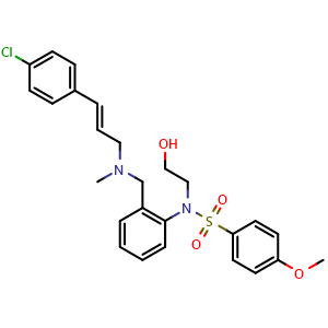 Chemical structure of KN-93 , CAS 139298-40-1, AChemBlock O32851