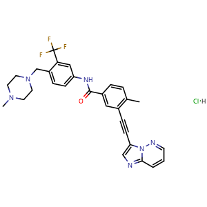 Ponatinib hydrochloride