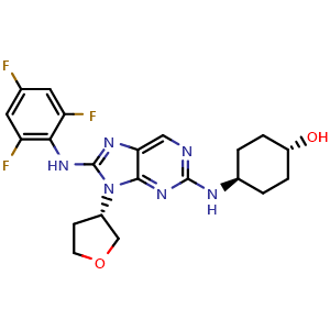 Chemical structure of CC930 , CAS 899805-25-5, AChemBlock O32864