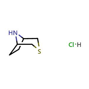 3-thia-8-azabicyclo[3.2.1]octane hydrochloride