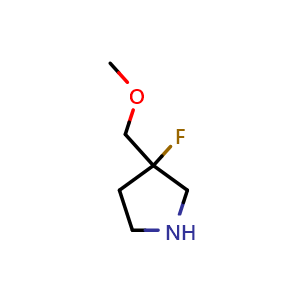 3-fluoro-3-(methoxymethyl)pyrrolidine