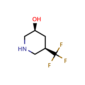 (3S,5R)-5-(trifluoromethyl)piperidin-3-ol