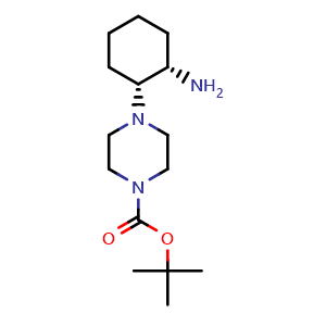 tert-butyl 4-[cis-2-aminocyclohexyl]piperazine-1-carboxylate