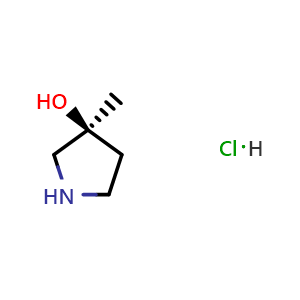 (3S)-3-methylpyrrolidin-3-ol hydrochloride
