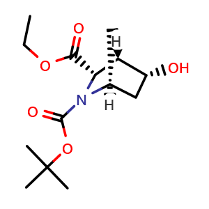 ethyl (1s,3s,4s,5r)-rel-2-boc-5-hydroxy-2-azabicyclo[2.2.1]heptane-3-carboxylate