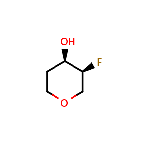 (3S,4R)-3-fluorooxan-4-ol