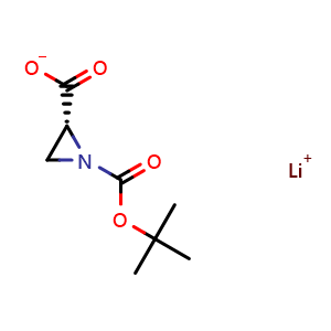 lithium(1+) (2R)-1-[(tert-butoxy)carbonyl]aziridine-2-carboxylate