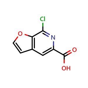 7-chlorofuro[2,3-c]pyridine-5-carboxylic acid
