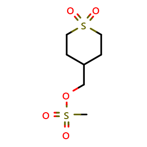 (1,1-dioxidotetrahydro-2H-thiopyran-4-yl)methyl methanesulfonate