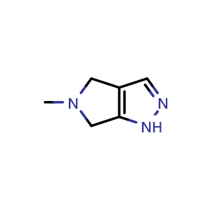 5-methyl-1H,4H,5H,6H-pyrrolo[3,4-c]pyrazole