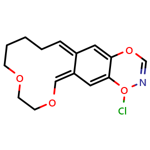 4-chloro-7H,8H,10H,11H,13H,14H-1,4,7,10-tetraoxacyclododeca[2,3-g]quinazoline